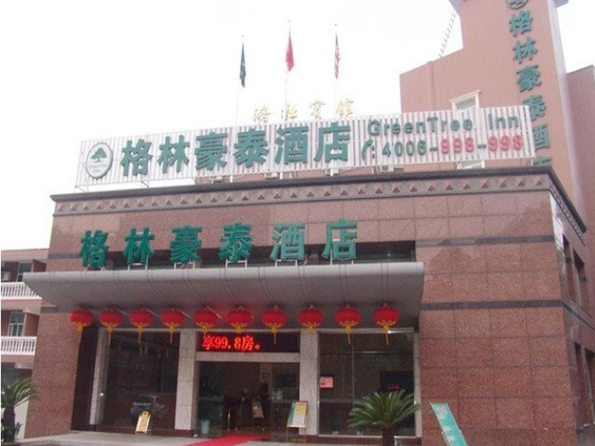Greentree Inn Jiangsu Wuxi Luoshe Business Hotel ווקסי מראה חיצוני תמונה